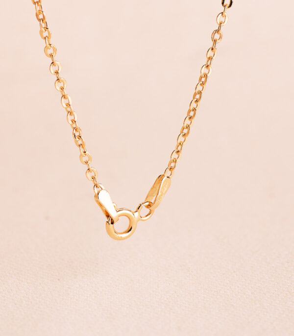 18K CADENA ORO AMARILLO FORZADA 50 CM 1.2 MM - Imagen 2