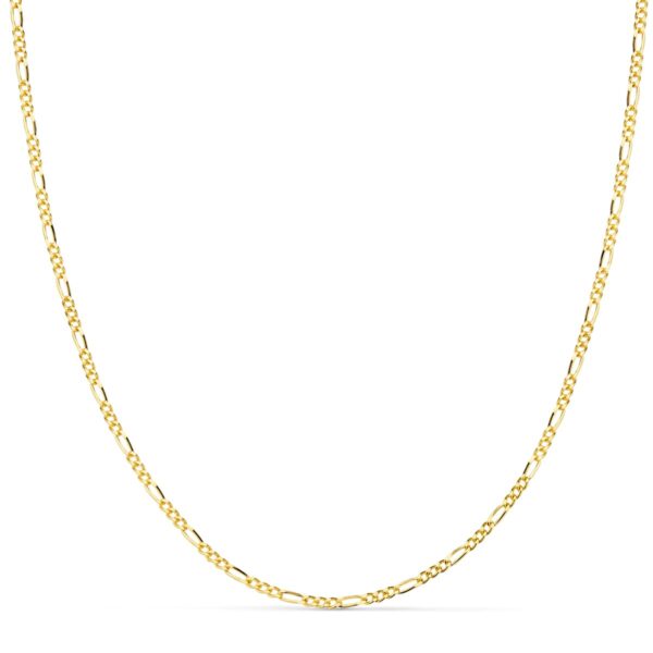 18K CADENA ORO AMARILLO MACIZA CARTIER MACIZA 60 CM 1 MM