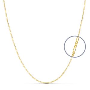 18K CADENA ORO AMARILLO MACIZA CARTIER 60 CM 1 MM
