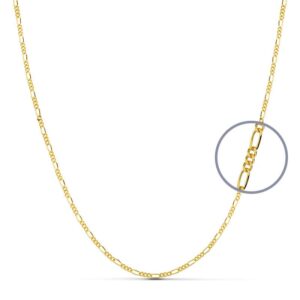 18K CADENA ORO AMARILLO  MACIZA CARTIER 3X1 60 CM 1.2 MM
