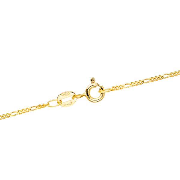 18K CADENA ORO AMARILLO MACIZA CARTIER 3X1. LARGO 50 CM ANCHO 1 MM - Imagen 2