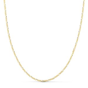 18K CADENA ORO AMARILLO MACIZA CARTIER 3X1 60 CM 1 MM