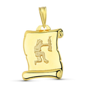 18K HORÓSCOPO SAGITARIO PERGAMINO