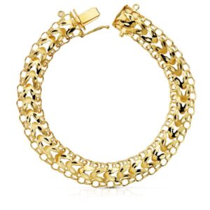 18K PULSERA PRINCESA 10 MM 21 CM