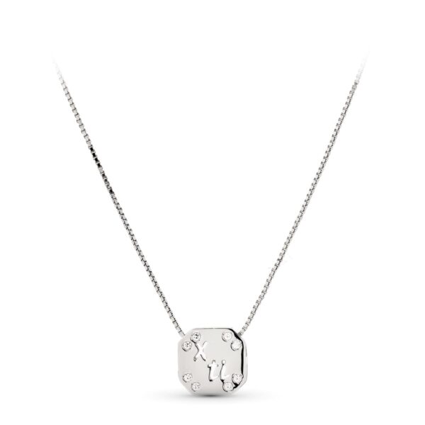 18K COLGANTE ORO AMARILLO AMOR CON CIRCONITAS