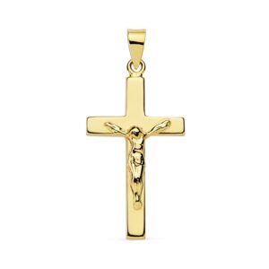 18K CRUZ CRISTO. 23X12 MM