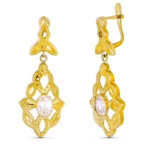 18K PENDIENTES CUBANAS