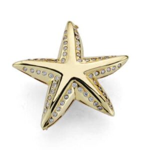 18K ALFILER ESTRELLA CIRCONITAS