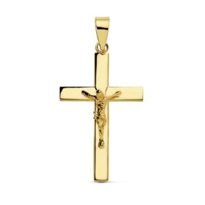 18K CRUZ CON CRISTO 25X16X3 MM