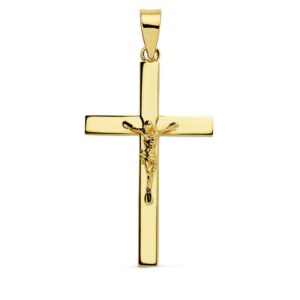 18K CRUZ CON CRISTO 29X18X3 MM