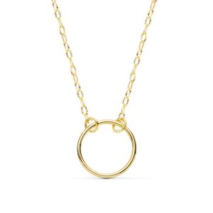 18K GARGANTILLA ARO 13 MM LARGO 42CM