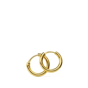 18K AROS REDONDOS LISOS LIGEROS 10X1.50 MM