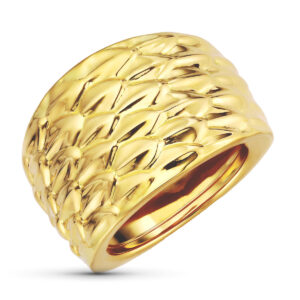 18K SORTIJA ORO AMARILLO TALLADA