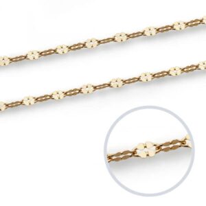 18K CADENA MACIZA 45 CM