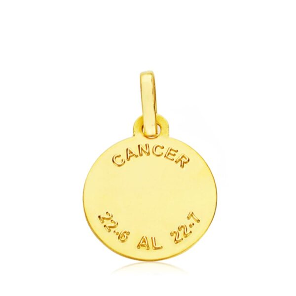 18K HOROSCOPO CANCER 13 MM - Imagen 2