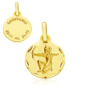 18K HOROSCOPO SAGITARIO 13 MM