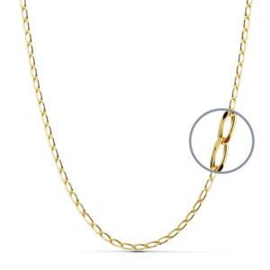 18K CADENA BILBAO 60 CM HUECA 2.5 MM