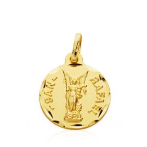 18K MEDALLA SAN RAFAEL 16 MM