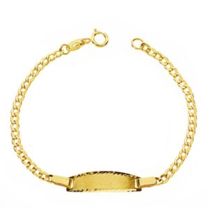 18K ESCLAVA BARBADA 14CM