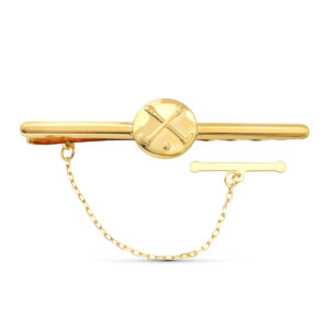 18K AGUJA CLIP DE CORBATA ORO AMARILLO GOLF 55X14 MM
