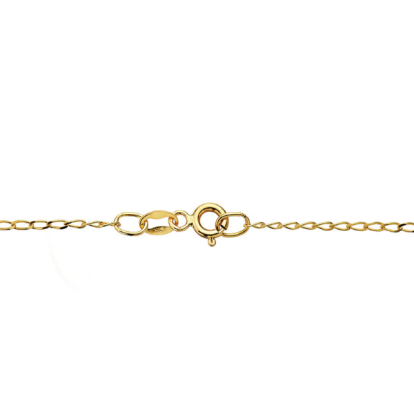 18K CADENA ORO AMARILLO MACIZA  BILBAO  45 CM 0.9 MM - Imagen 2
