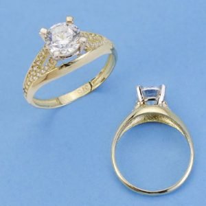 9K SELLO ORO AMARILLO CABALLERO HUECO TALLADO. ZONA GRABADO: 13X12 MM