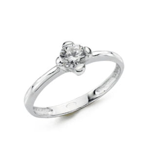 9K SOLITARIO SEÑORA CIRCONITA 5MM