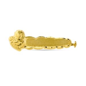 9 K ALFILER ORO AMARILLO POLLITO 28X9 MM