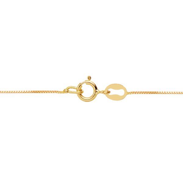 18K COLGANTE ORO AMARILLO Y ZAFIRO 0.98 QT. - Imagen 2