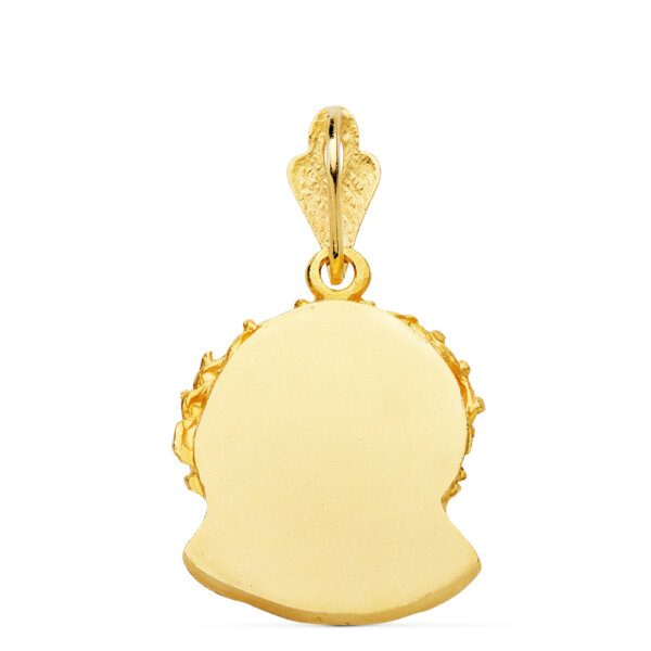 18K CABEZA CRISTO DE MURILLO 21X18 MM - Imagen 2