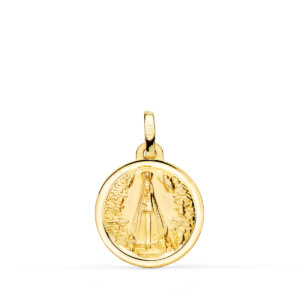 18K MEDALLA VIRGEN NUESTRA SEÑORA DE BEGOÑA BISEL 16 MM