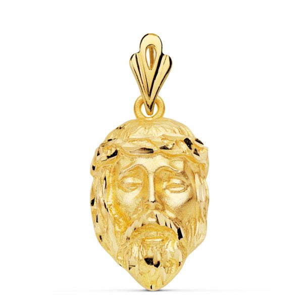 18K CABEZA DE CRISTO 25X17 MM
