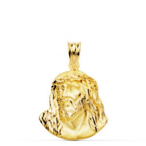 18K COLGANTE CRISTO MURILLO 23X18 MM
