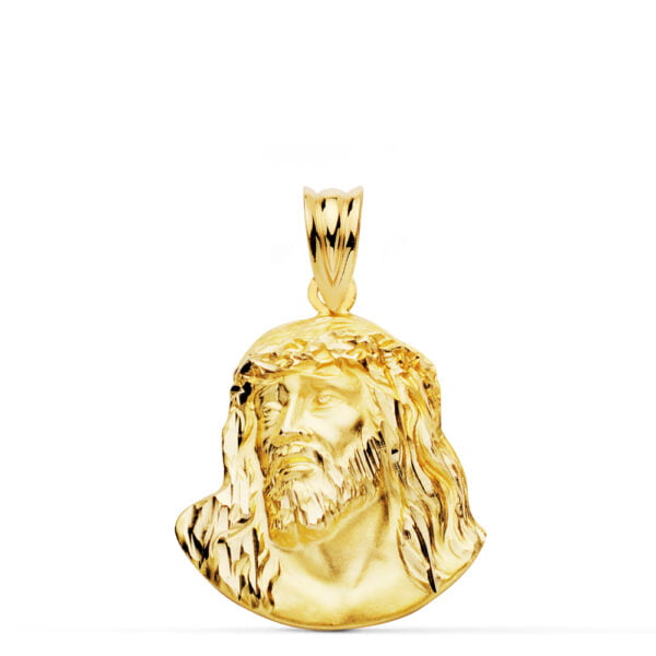 18K COLGANTE CRISTO MURILLO 23X18 MM