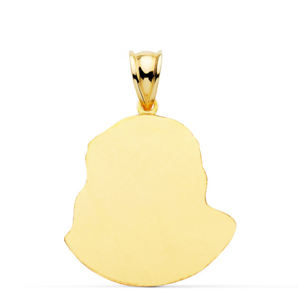 18K CRISTO SANTO ROSTRO 27X22 MM - Imagen 2