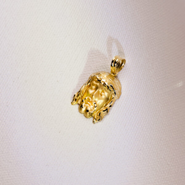 18K COLGANTE CRISTO DE LA BUENA MUERTE 27X19 MM - Imagen 3
