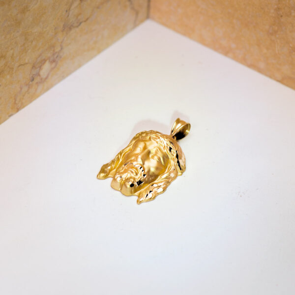 18K COLGANTE CRISTO DE LA BUENA MUERTE 30X22 MM - Imagen 2